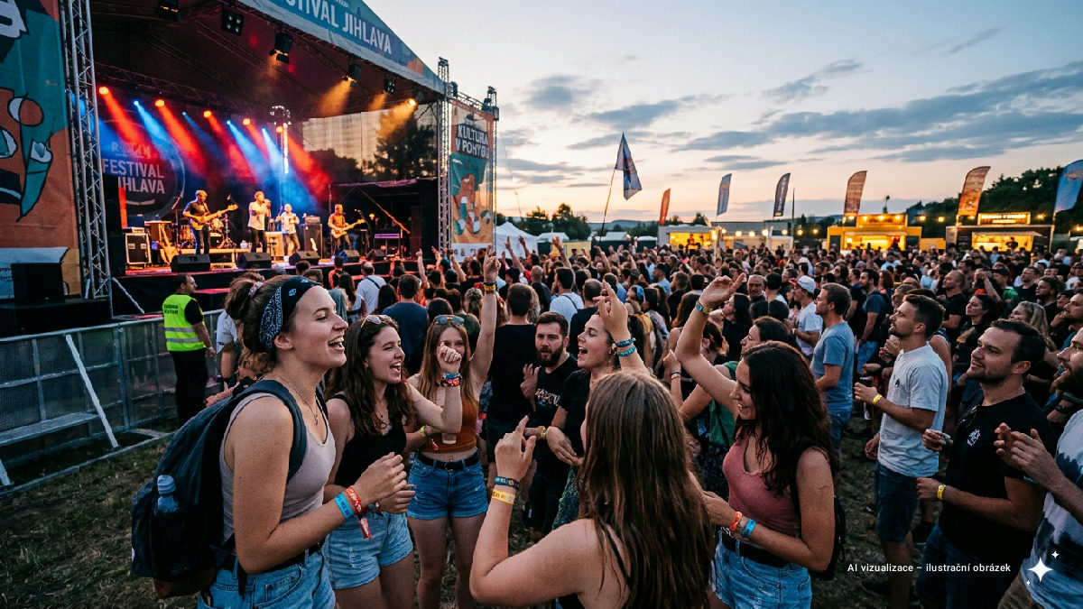 Jihlava ožije kulturou: Láká na Antfest, rockový Magmafest i výhledy ze střechy Cityparku