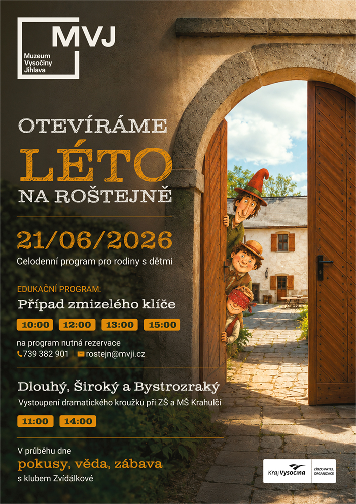 Hrad Roštejn otevírá léto: Návštěvníky čeká detektivní hra i vědecké experimenty