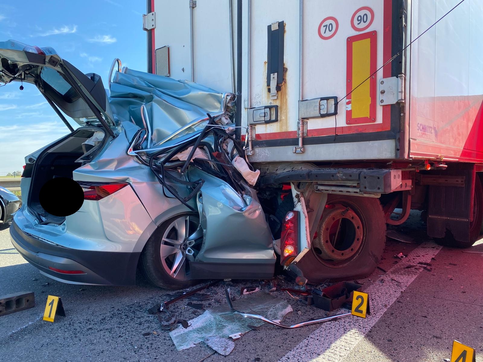 Policie na Vysočině stáhla fotografii z nehody, úpravu generovala umělá inteligence