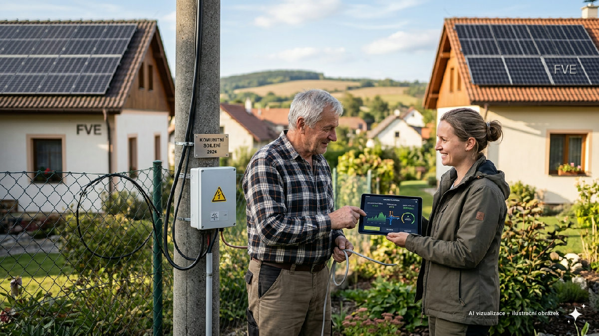 Češi si oblíbili sdílení elektřiny, meziročně si jí posílají třikrát více