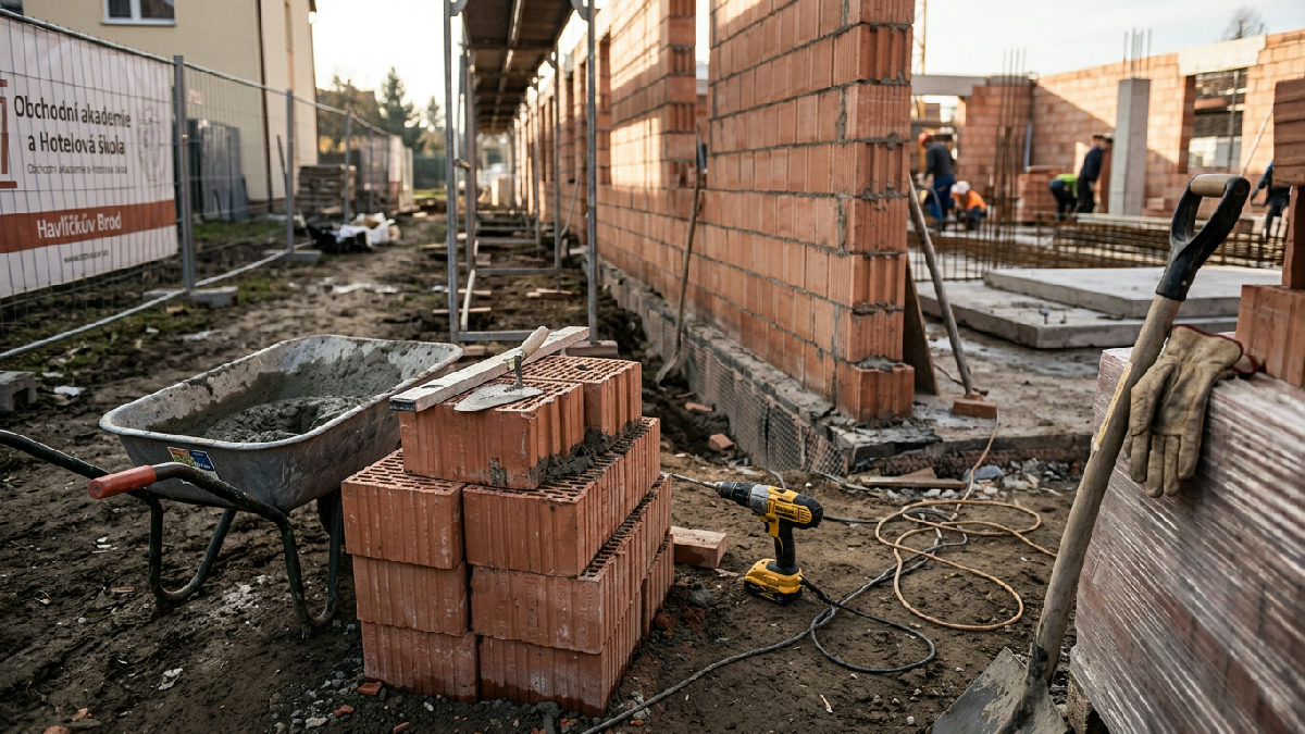 Havlíčkobrodská škola se rozšíří, nová přístavba vyjde na 85 milionů korun