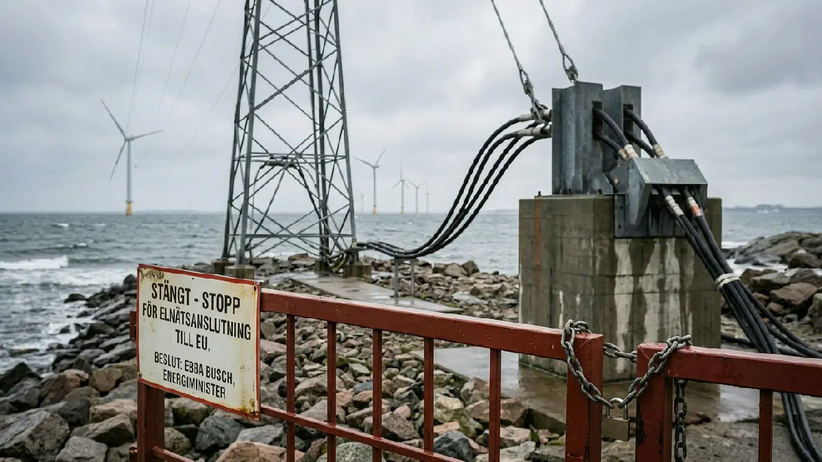 Švédsko blokuje propojení energetických sítí s EU a chrání své ceny elektřiny