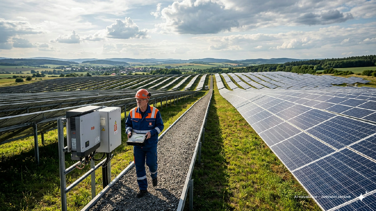 ČEZ zvýšil výrobu ze slunečních elektráren o 13 procent na 111 gigawatthodin