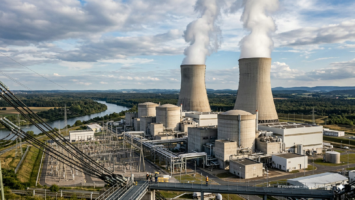 Globální výroba jaderné energie dosáhla v roce 2025 rekordu 2 702 TWh