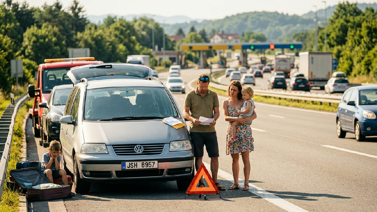Pět situací, které mohou řidičům výrazně prodražit letní dovolenou