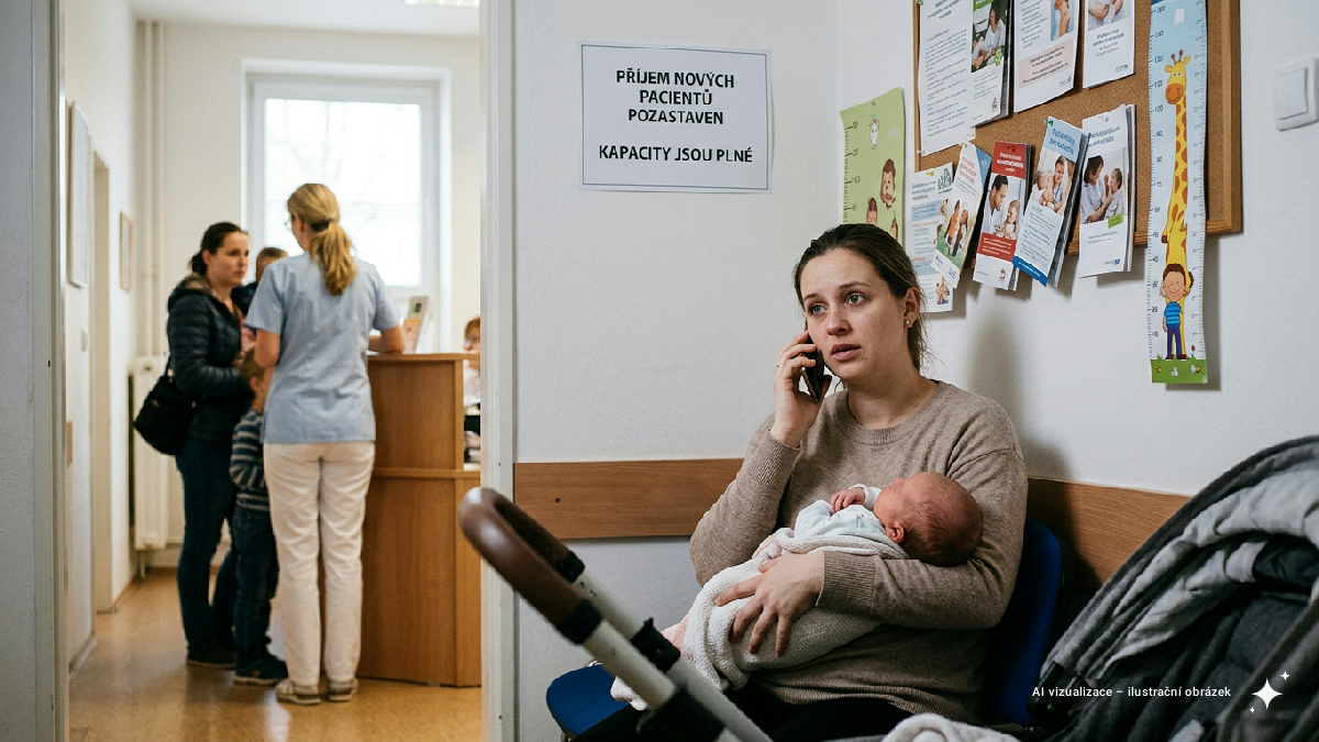 Hledat dětského lékaře až po porodu je risk, kapacity ordinací jsou omezené