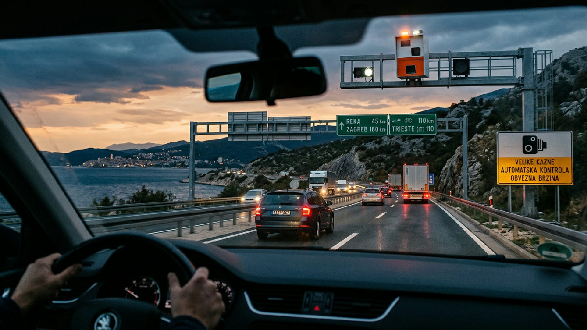 Cesta k moři se může prodražit, Chorvatsko i Itálie sázejí na automatické pokuty