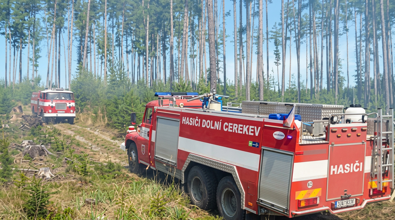 Policisté na Vysočině dopadli žháře, za dvanácti požáry stála touha po adrenalinu