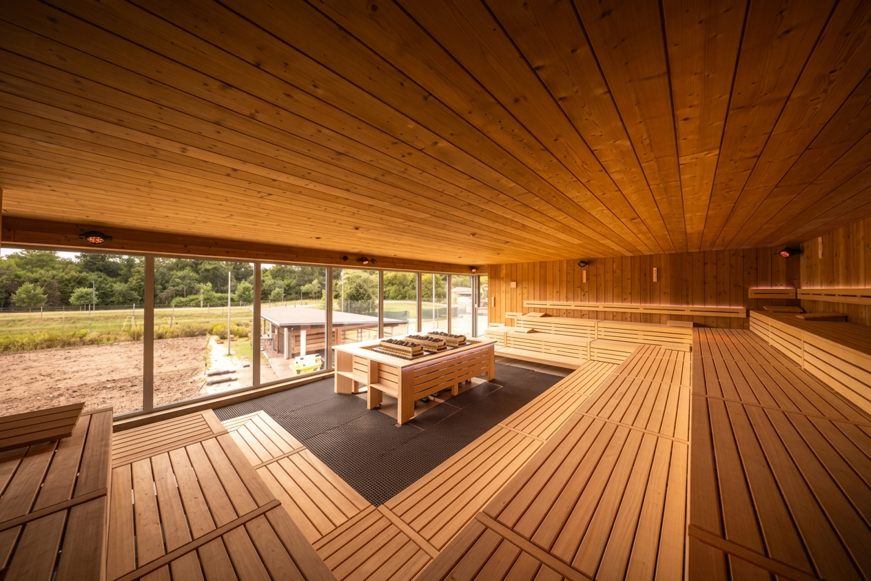 Jihlavský Vodní ráj otevřel saunový svět s panoramatickým výhledem na řeku