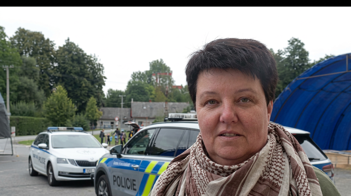 Dolní Cerekev ovládly složky IZS: děti si vyzkoušely práci u policie i hasičů